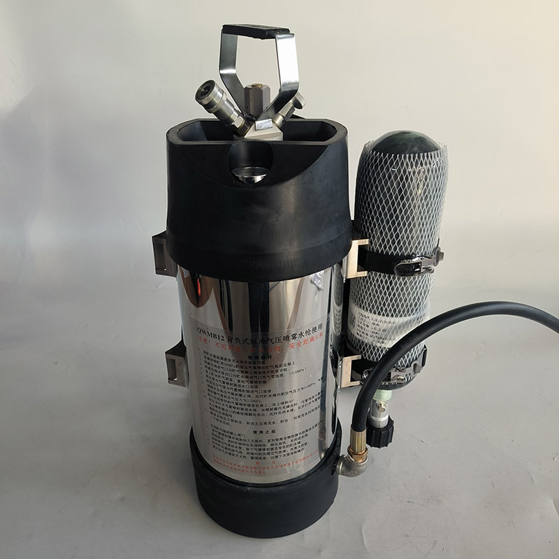 森林脉冲喷雾水枪qwmb12消防灭火水枪背负式消防气压喷雾水枪