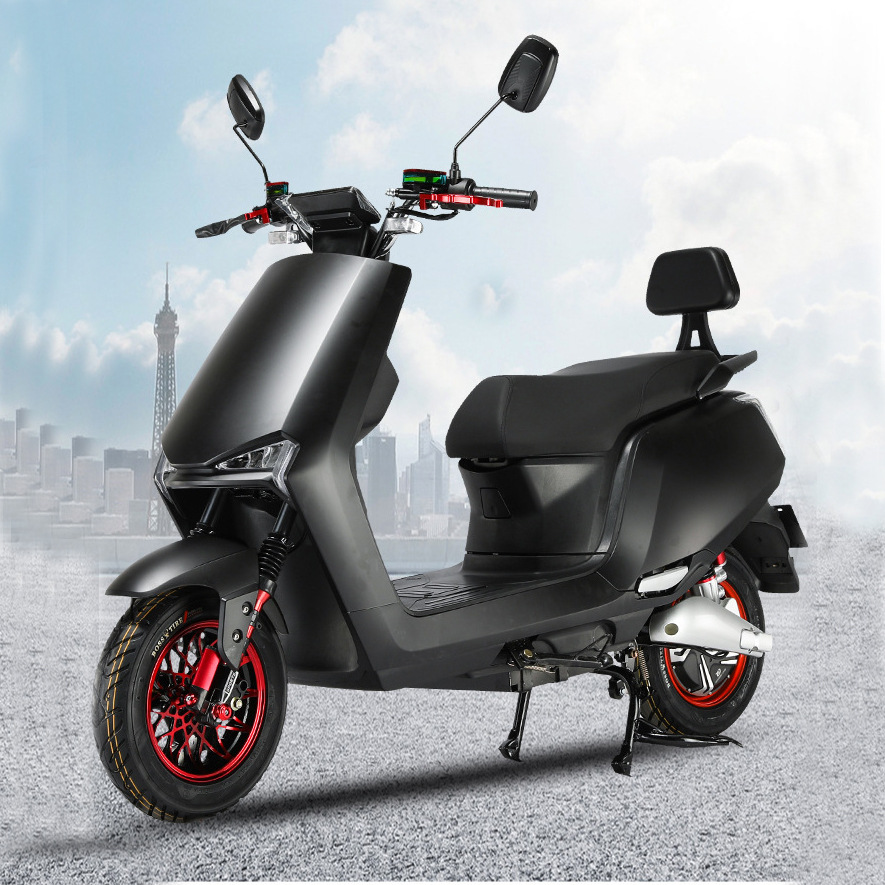 外贸出口电动车72v电瓶车锂电池大功率外卖长跑电动摩托车踏板车