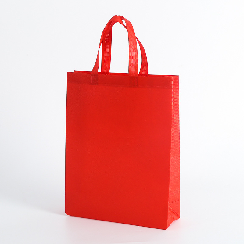 Promotional Exhibition Non-Woven Handbag Customized Eco-friendly Bag Shopping Bag Customized Laminated Non-Woven Bag Customized Logo