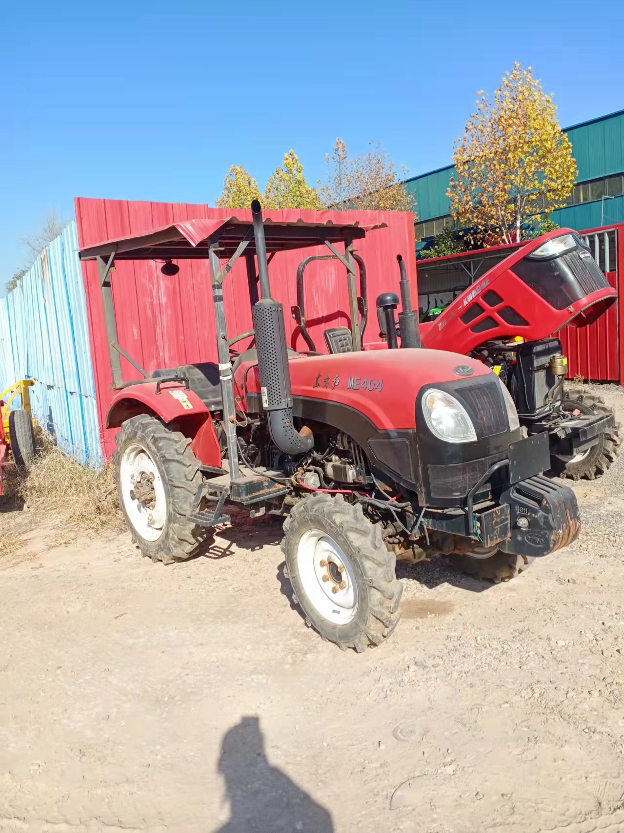二手拖拉机东方红me404带慢爬行档气刹-阿里巴巴