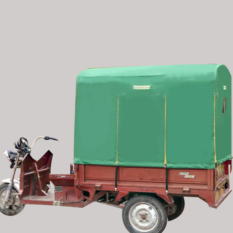 电动三轮车车棚篷布雨棚全封闭全透明电动防雨防风加厚牛津布