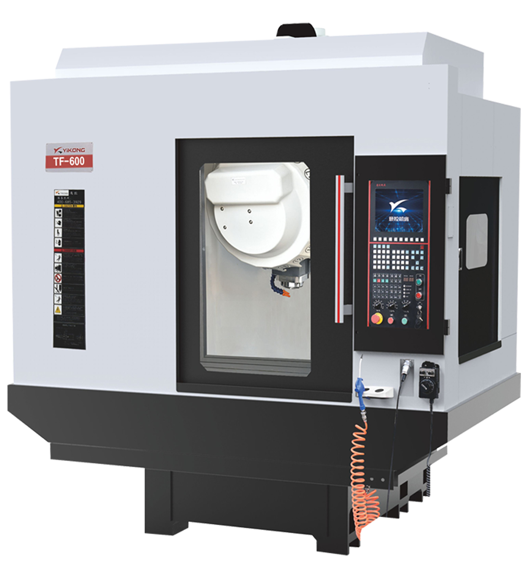 cnc钻攻机tf500/600/700意控数控自动cnc加工中心精密钻孔攻牙