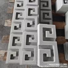 发发泡陶瓷外墙装饰线条别墅窗套浮雕花板中式回纹线罗马柱成品
