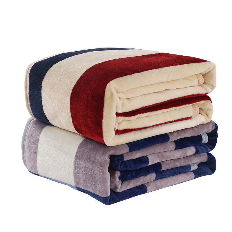 法兰绒毛毯加厚保暖云貂绒毯法莱绒毯子珊瑚绒床单盖开业礼品批发