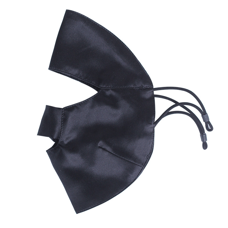 Silk Sun Mask Sleep Ventilation Full Protection Face Mask Summer UV Mask Mulberry Silk Oil Smoke-Proof Veil for Women