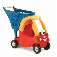 美国小泰克Littletikes进口儿童玩具过家家手推车公主舒适购物车