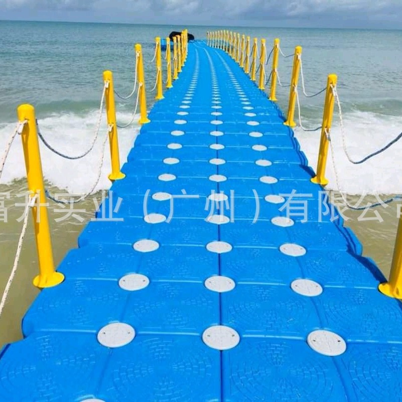 出租水上舞台游艇展会塑料浮筒平台摩托艇赛事浮动码头快艇泊位