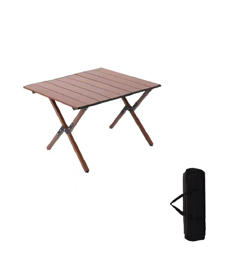 Carbon Steel Folding Table Beach Furniture Style Simple Camping Folding Table Metal Wholesale Table and Chair Outdoor Egg