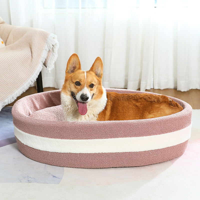 Wholesale Summer Cat Nest Four Seasons Kennel Large Pet Pad Small Non-Stick Fur Washable Free Summer Mat Pet Bed