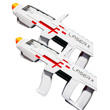 Laser x儿童电动声光玩具枪 红外吃鸡镭射枪 CS对战 VR互动游戏机