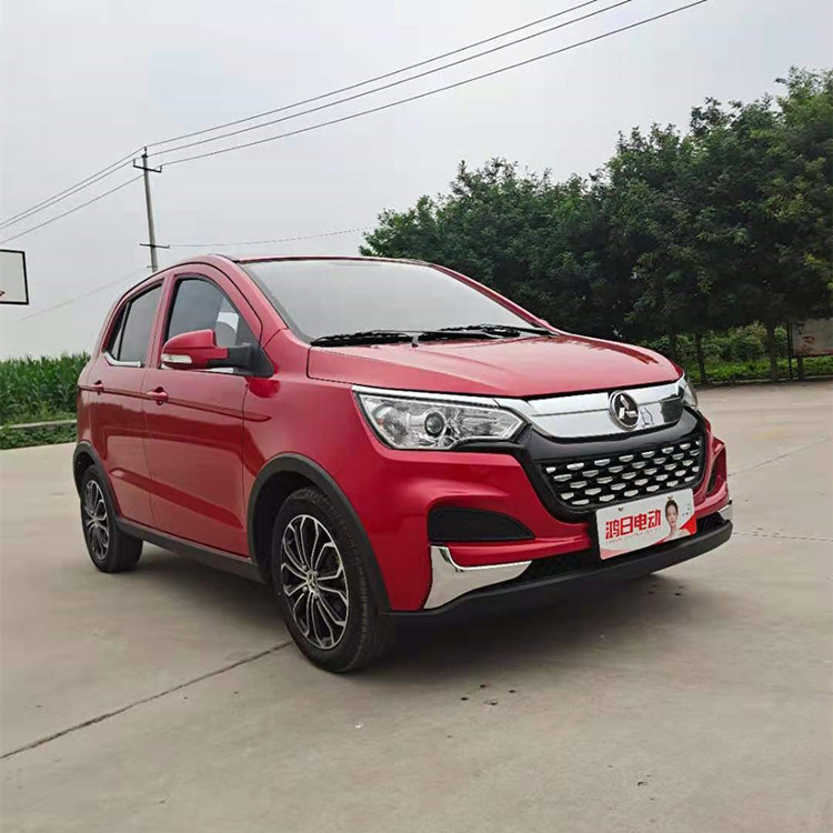 新款鸿日s1pro电动汽车成人电动四轮车全封闭油电两用老年代步车