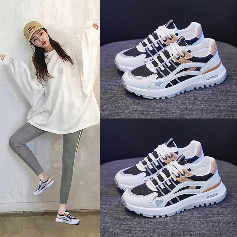 INS Cortez Female 2024 Spring New Breathable Student Versatile Sneaker Female Korean Style Women's Running Shoes J118