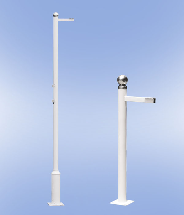 监控杆八棱杆厂家3.5米4米5米6米来样制作支持开票