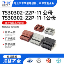 TS30302-22P-11 公母 TS30302-22P-11-1公母汽车连接器插头