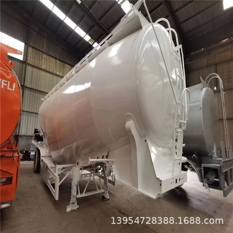 干混砂浆粉罐车38立方40立方42立方45立方52立方下灰钢铝合金罐车