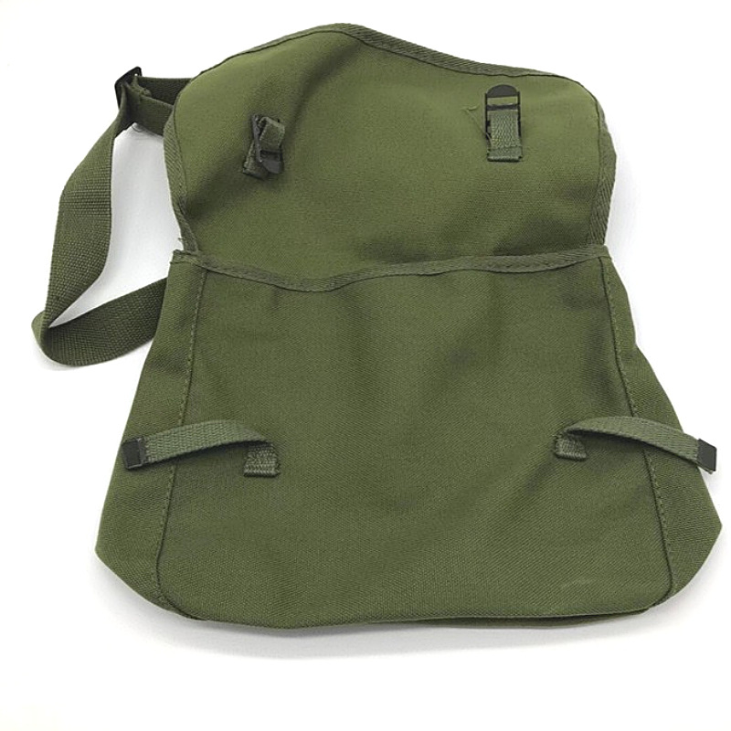 军绿老式怀旧绿书包帆布单肩斜挎包红卫兵为人民服务解放包雷锋包