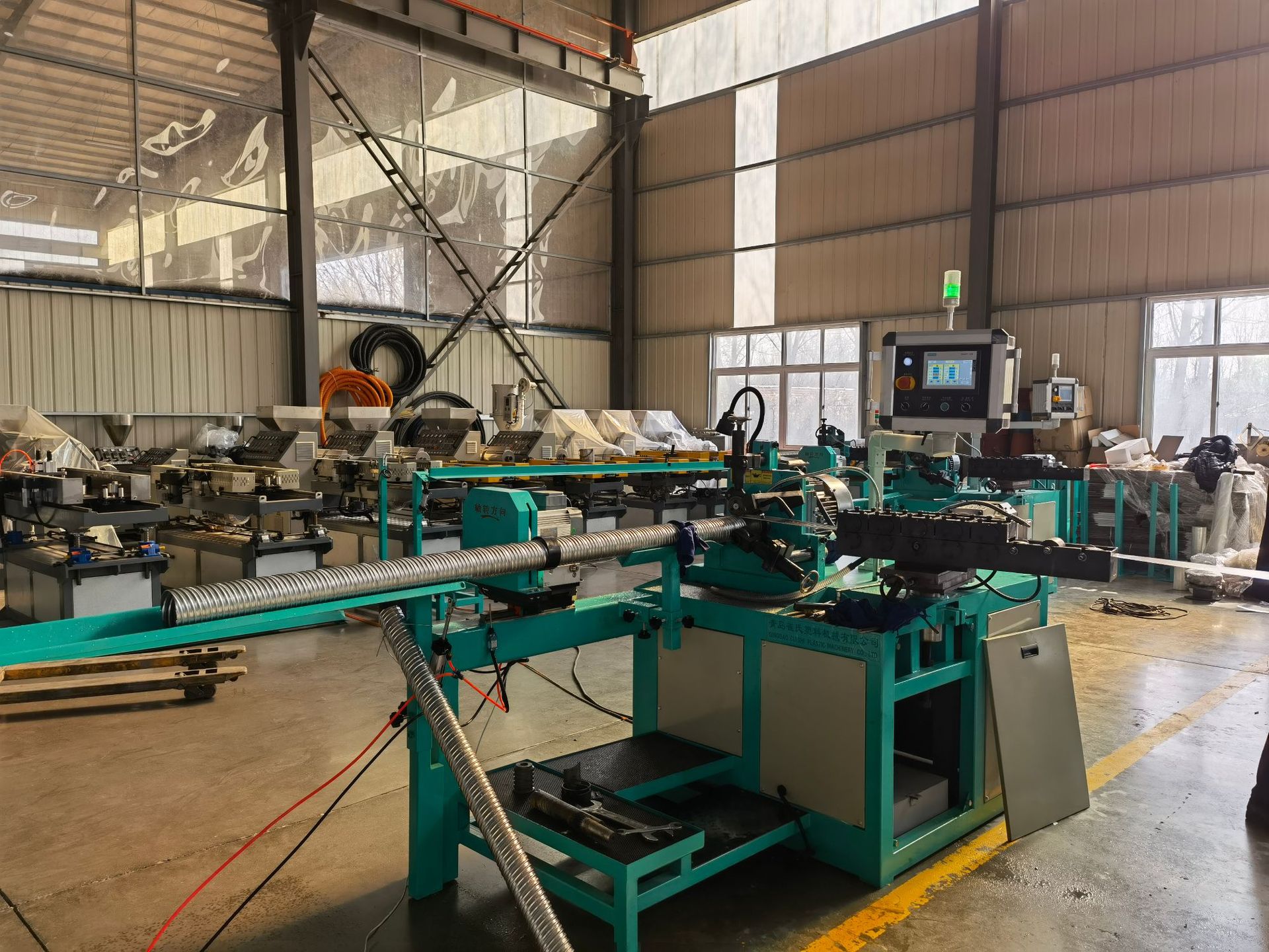 钢带波纹管设备 卷管机 金属波纹管设备 预应力波纹管生产设备