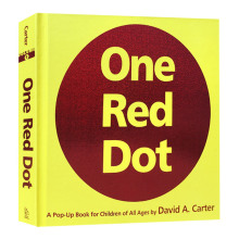 One Red Dot A Pop-Up Book for Children英文原版绘本书一个红点