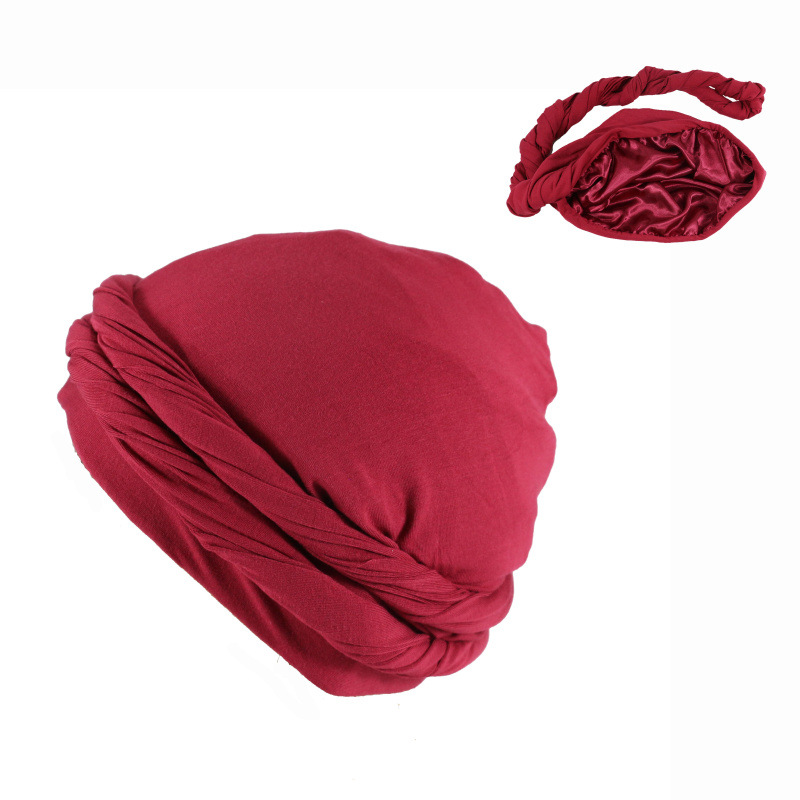 Cross-Border Foreign Trade for European and American Men Tam-O'-Shanter New Elastic Toque Indian Hat Yiwu Manufacturers
