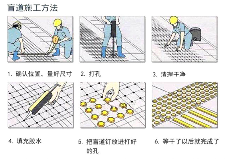 盲道砖盲道钉条纹菠萝纹机场地铁商场304导盲人行道盲道板不锈钢