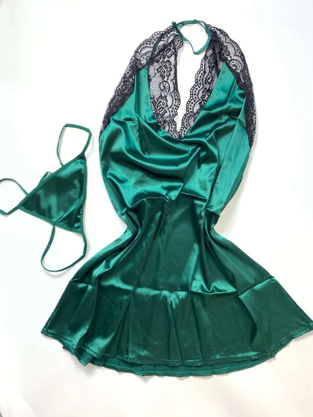 欧美法国英国外贸原单混合杂款性感蕾丝透视诱惑睡衣吊带丁字裤