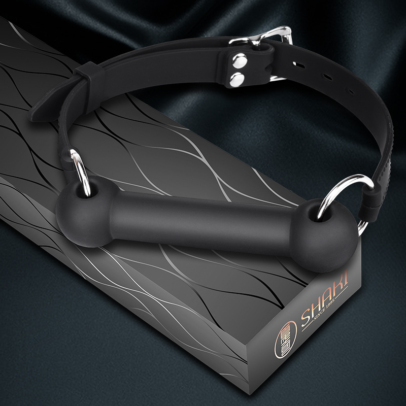 夏奇情趣成人性用品另类玩具女用口交器sm狗奴口塞球硅胶骨头口枷