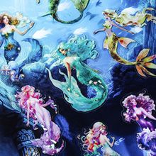 人鱼童话系列美好的一天贴纸  美人鱼主题手账装饰素材5张入 6款