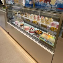 保鲜生日蛋糕冰柜 风冷直角展示柜 甜品柜 点心 黑森林蛋糕冰箱