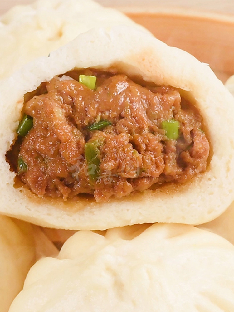 【顺丰包邮】和善园包子早餐速冻鲜肉大包粉丝豆腐包薄皮速食肉包