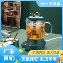 小型煮茶器壶玻璃壶电热炉泡茶壶杯养生壶单人茶具套批发热