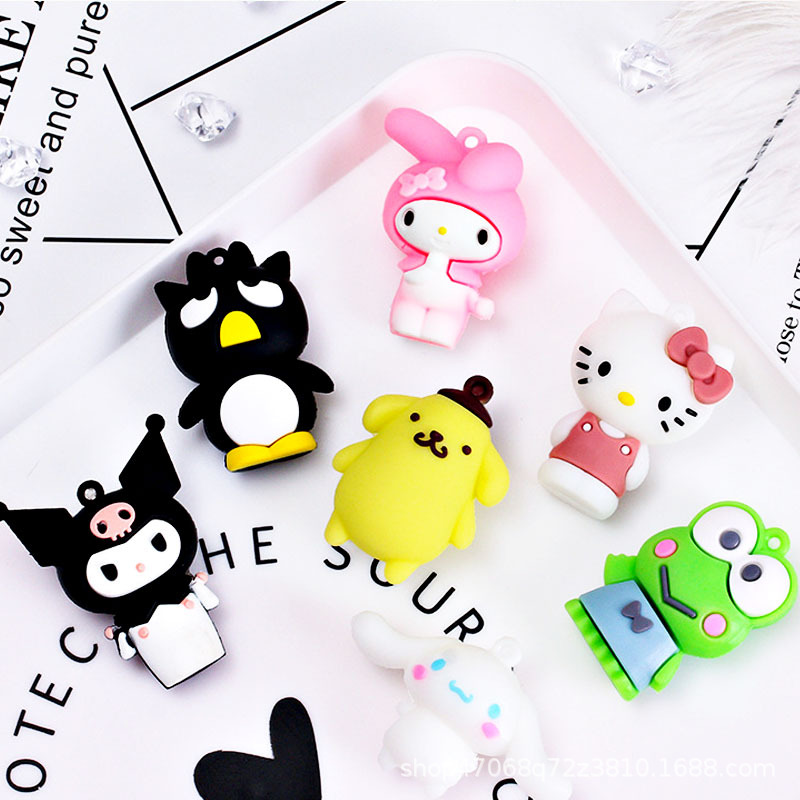 网红韩版大耳狗玉桂狗呆萌卡通钥匙扣青蛙库洛米kt猫情侣包包挂件