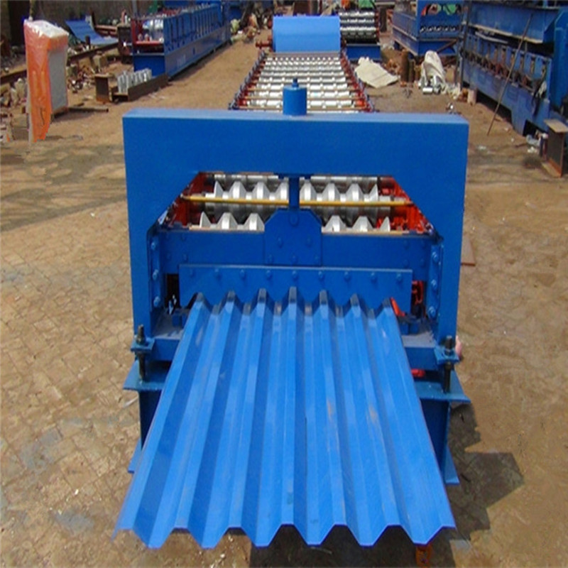 全自动无梁式拱形小跨度屋面板设备50-185-750自动压瓦机