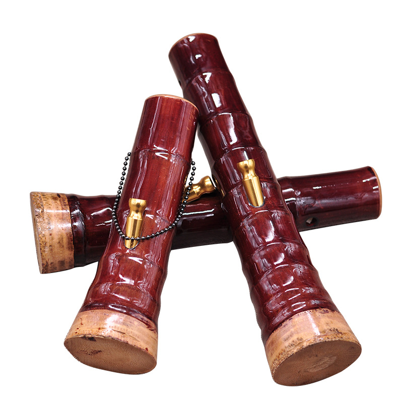 大铜嘴厚竹头水烟筒长短款大碌竹烟斗便携水烟壶湛江化州云南烟具