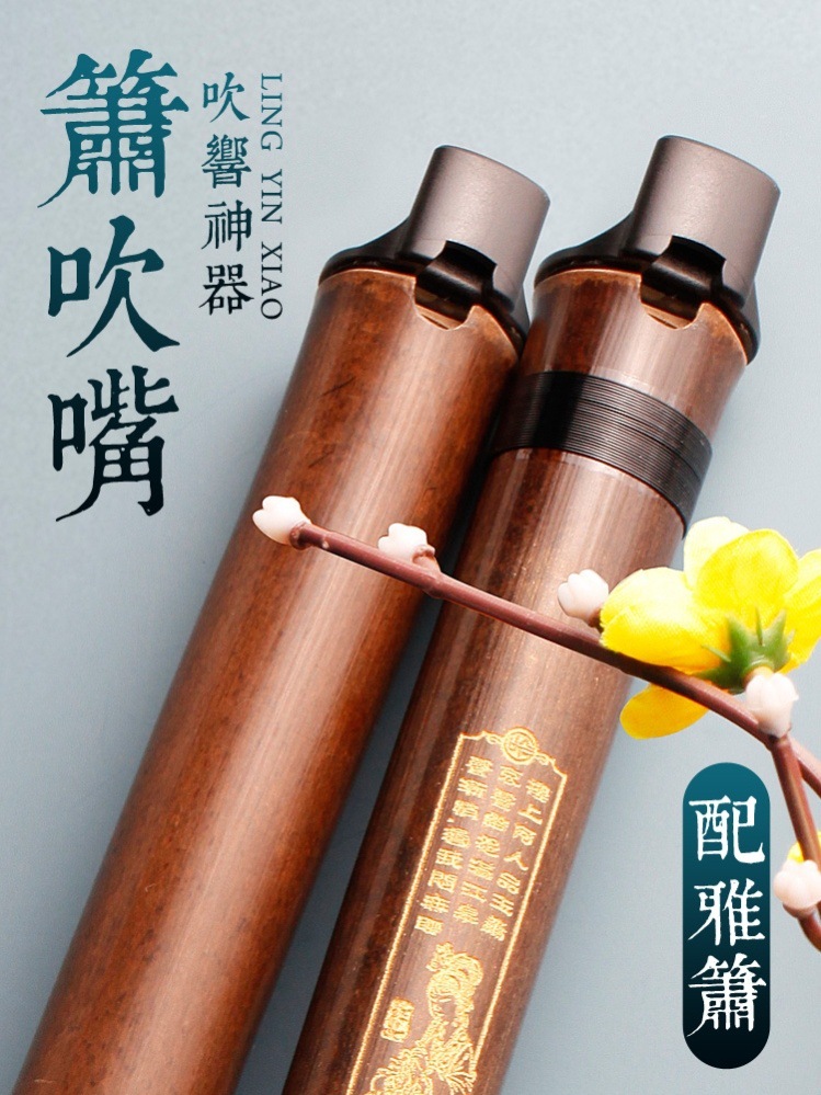 洞箫助吹器初学入门简单吹奏神器萧乐器吹嘴辅助零基础轻松吹响