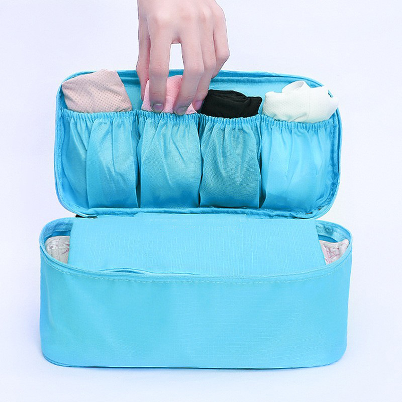 Travel Clothes Storage Bag Underwear Bag Travel Portable Underwear Storage Bag Bra Multi-Function Clothing Finishing Bag