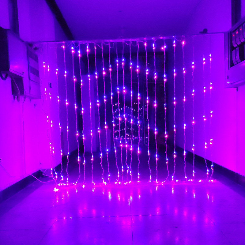 led数码瀑布灯