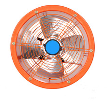 JN 工业排气扇强力换气家用厨房油烟管道高速圆筒轴流风机静音
