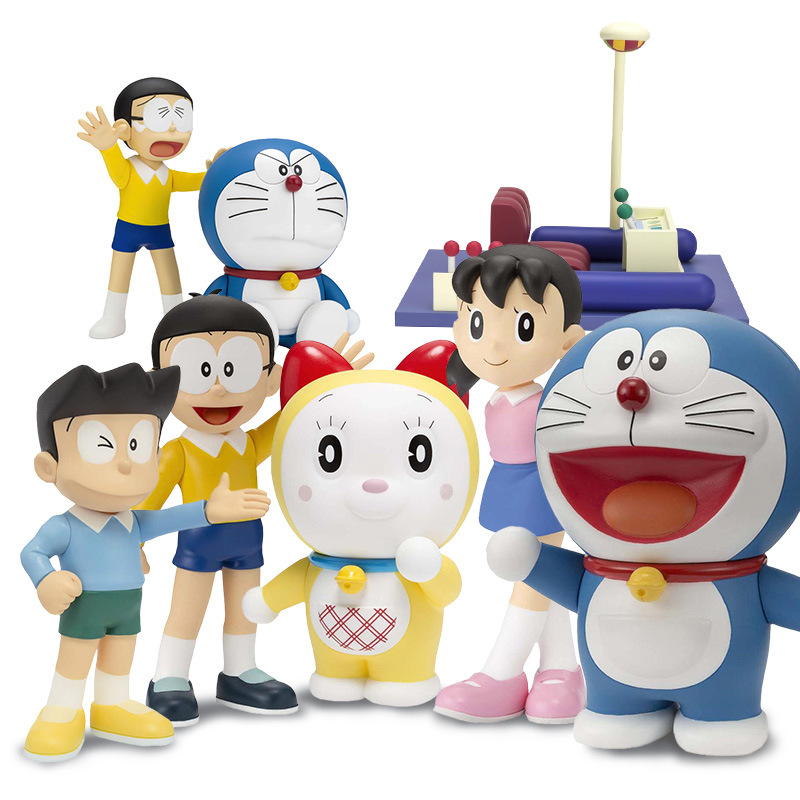 万代zero哆啦a梦叮当猫机器猫野比大雄时光机场景篇手办摆件潮玩