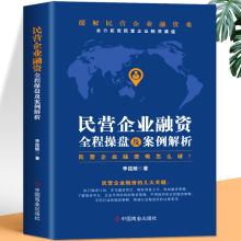 民营企业融资全程操盘及案例解析 李昆陵 股票投资期货经管励志