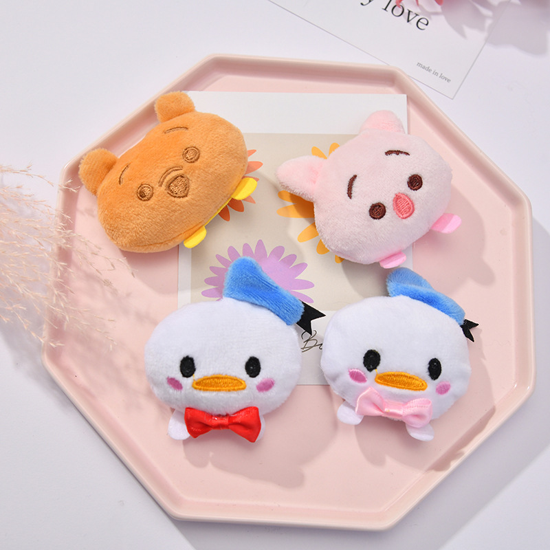 korean-style cute new duck animal head series scarf accessories bag brooch socks clothing accessories