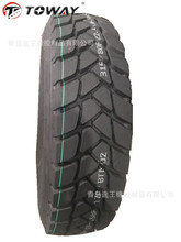 出口卡车胎 驱动轮 315/80R22.5 横向花纹 抓地力强