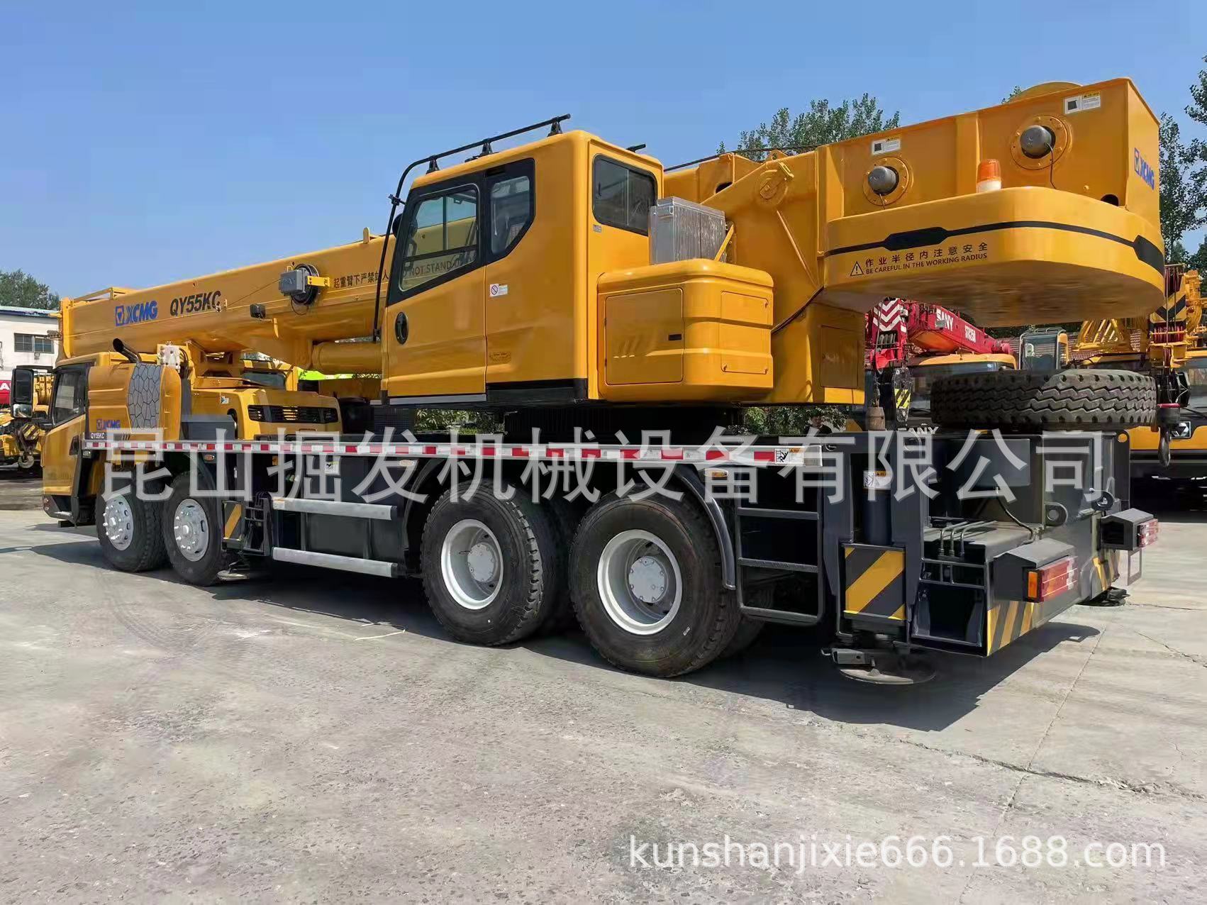 徐工55吨二手吊车 xcmg qy55kc 汽车吊