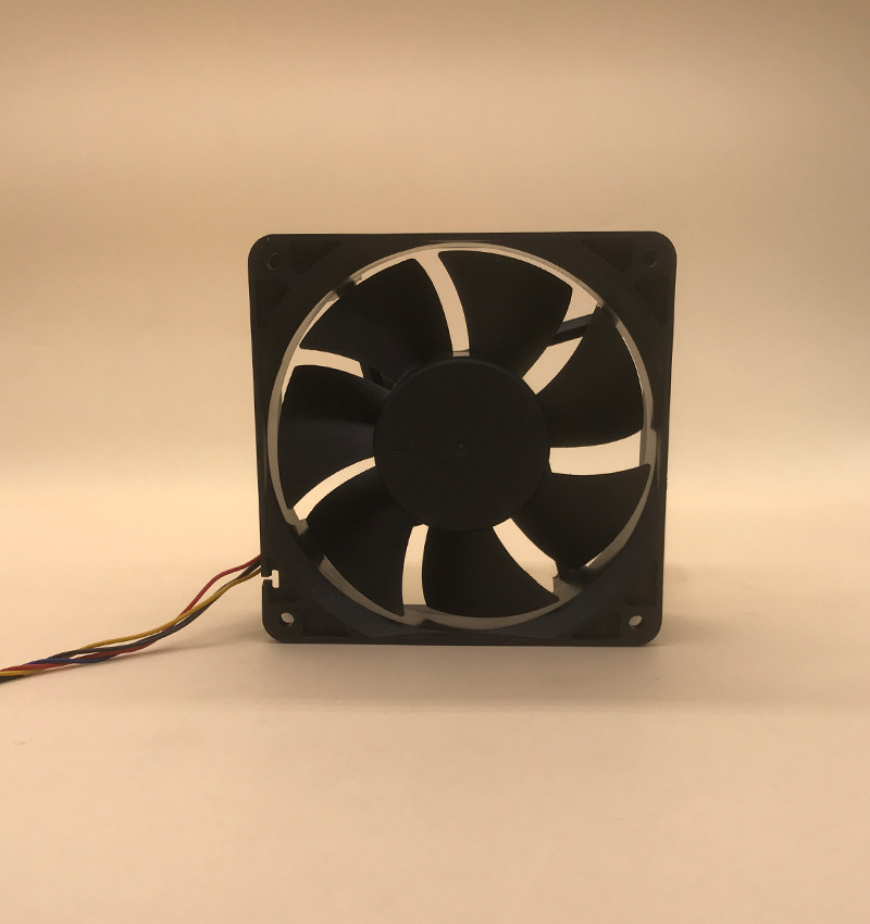 亿达12038 12v 1.34a暴力蚂蚁s7 s9 t17矿机显卡机箱散热风扇12cm