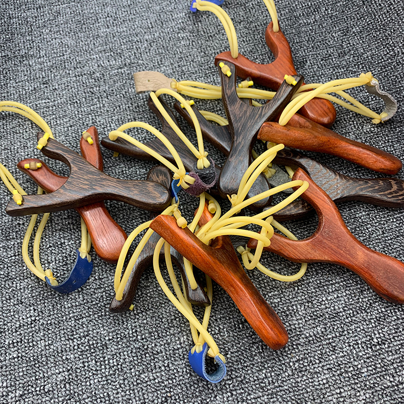 怀旧儿时经典玩具木质弹弓实木休闲玩具木弹弓叉地摊庙会景区热销