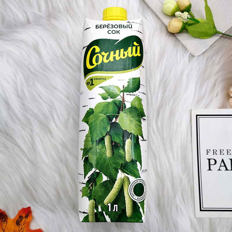 纸盒装桦树汁俄罗斯进口食品果汁1000ml瓶-阿里巴巴
