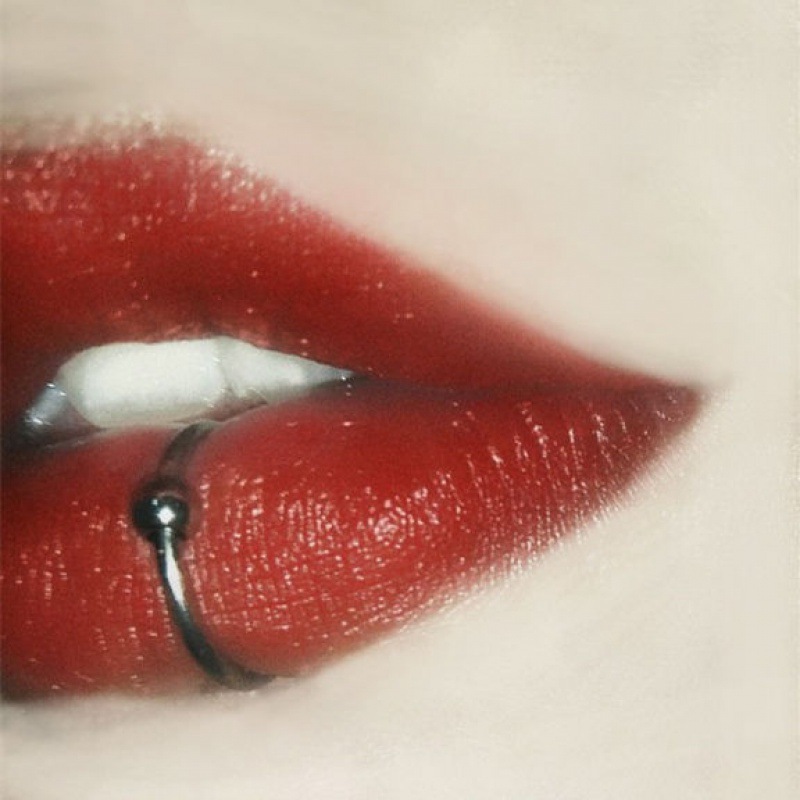 唇环夜店无洞唇钉唇夹个性拍照假唇环简约饰品时尚主播配饰