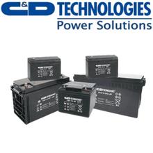 西恩迪大力神蓄电池C&D12-76ALBT铅酸电池12V76AH直流屏 UPS电池