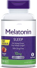 外贸外销跨境专供热销 Melatonin褪黑素补充剂片剂 压片糖果