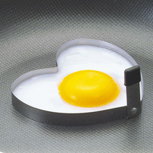 日本煎蛋器不锈钢煎蛋圈厨房煎荷包蛋模具爱心形小模子