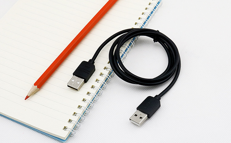 联浦 公对公数据线 usb双头移动硬盘盒 笔记本散热器加长连接线